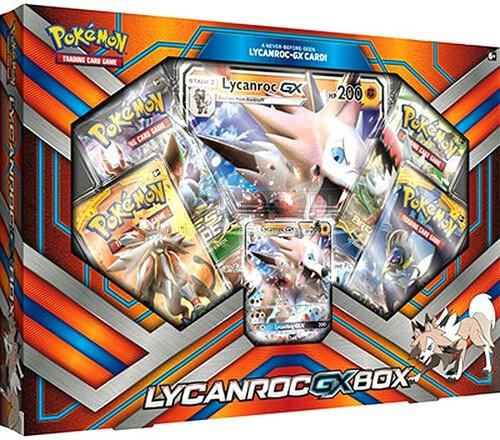 Lycanroc GX Box - Sun & Moon Base Set sealed product