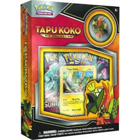 Tapu Koko Pin Collection - Guardians Rising sealed product