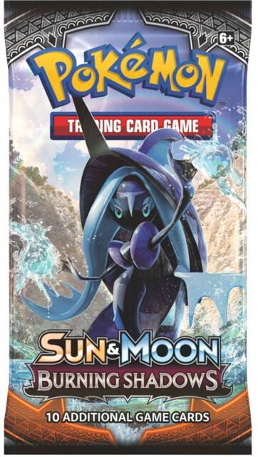 Burning Shadows Booster Pack - Burning Shadows sealed product