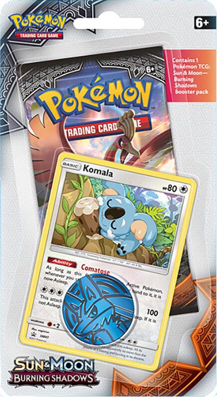 Burning Shadows Single Pack Blister Komala - Burning Shadows sealed product