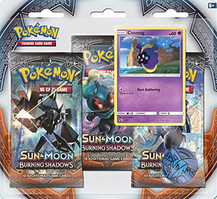 Burning Shadows 3 Pack Blister Cosmog - Burning Shadows sealed product