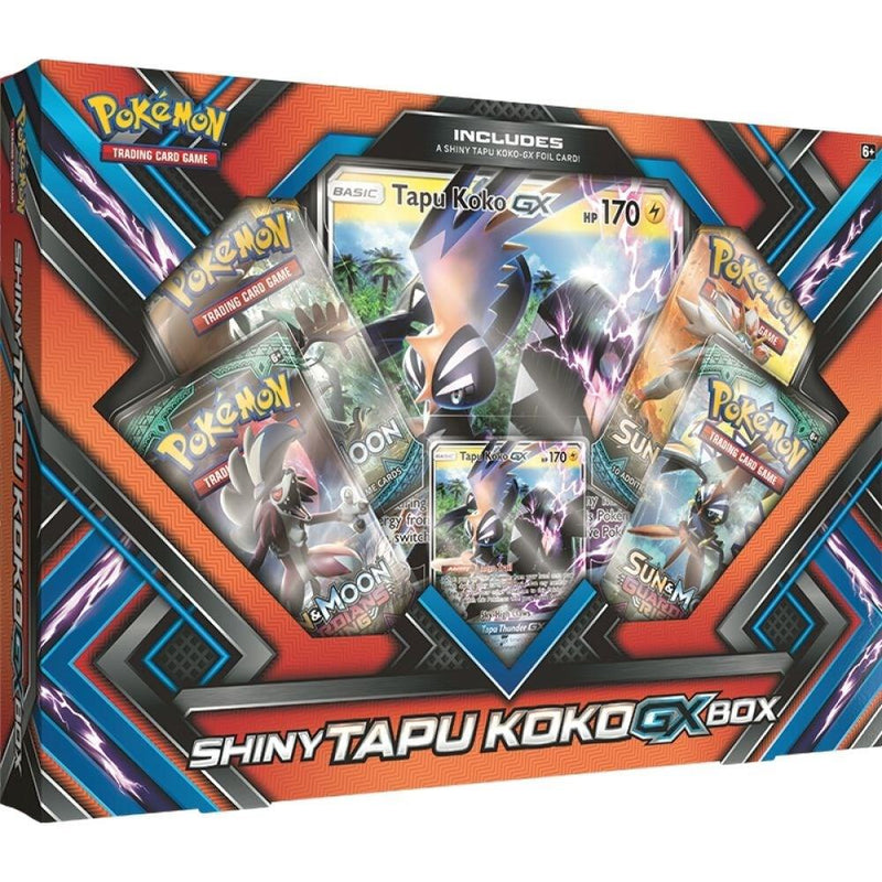Shiny Tapu Koko GX Box - Guardians Rising sealed product
