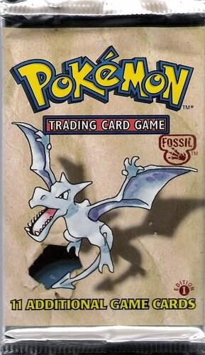 Fossil Booster Pack 1st Edition - Fossil sealed product