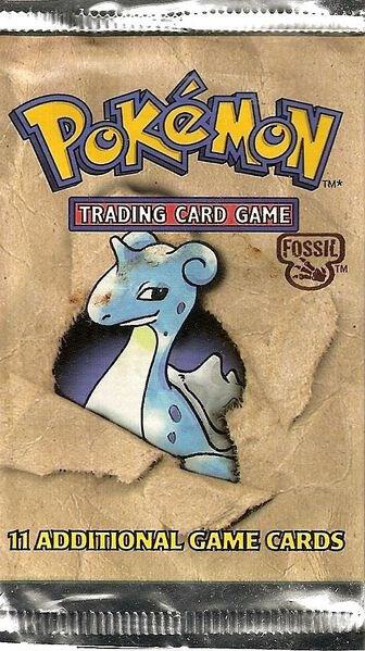 Fossil Booster Pack Unlimited Edition - Fossil sealed product