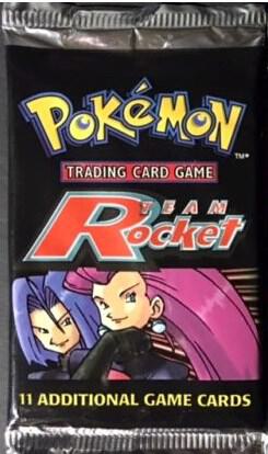 Team Rocket Booster Pack Unlimited Edition - Team Rocket sealed product