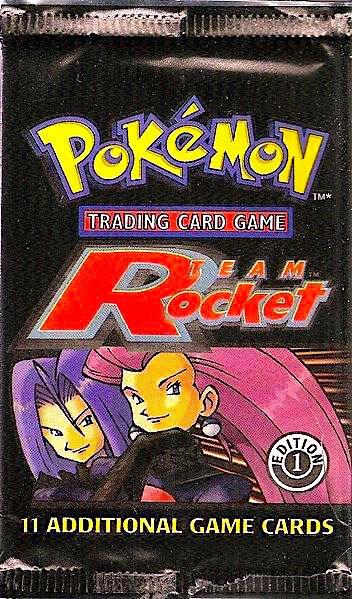 Team Rocket Booster Pack 1st Edition - Team Rocket sealed product
