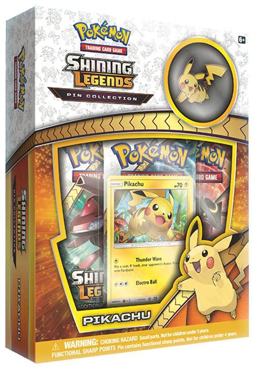 Shining Legends Pin Collection Pikachu - Shining Legends sealed product