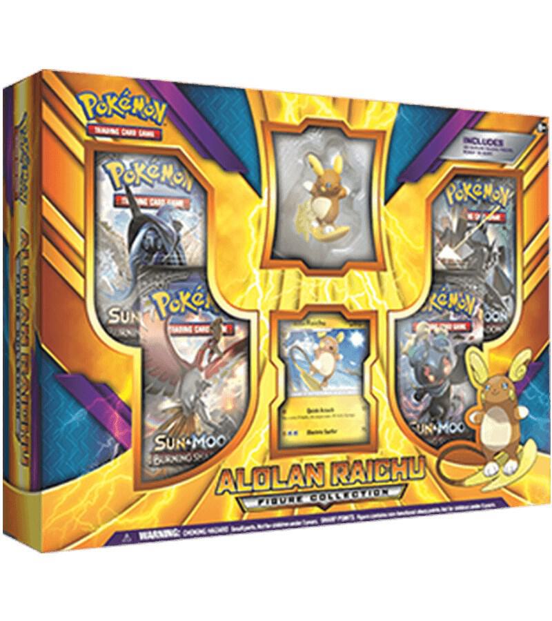 Alolan Raichu Figure Collection - Burning Shadows sealed product
