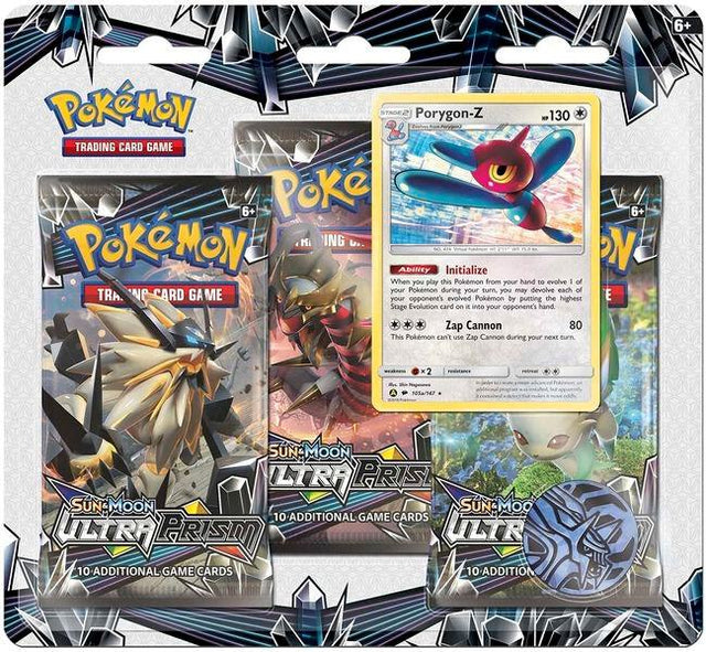 Ultra Prism 3 Pack Blister Porygon Z