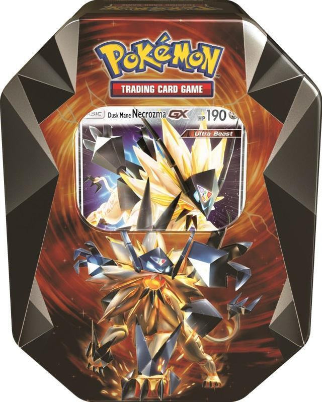 Necrozma Prism Tin Dusk Mane Necrozma GX