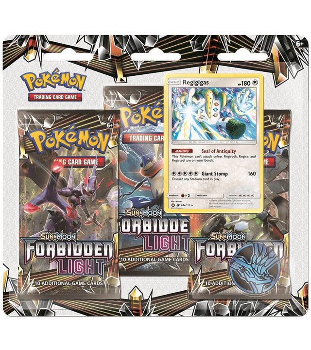 Forbidden Light 3 Pack Blister Regigigas