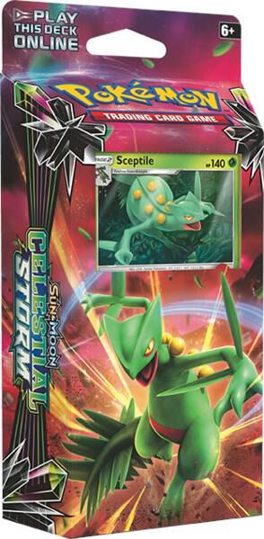 Celestial Storm Theme Deck Leaf Charge Sceptile - Celestial Storm sealed product