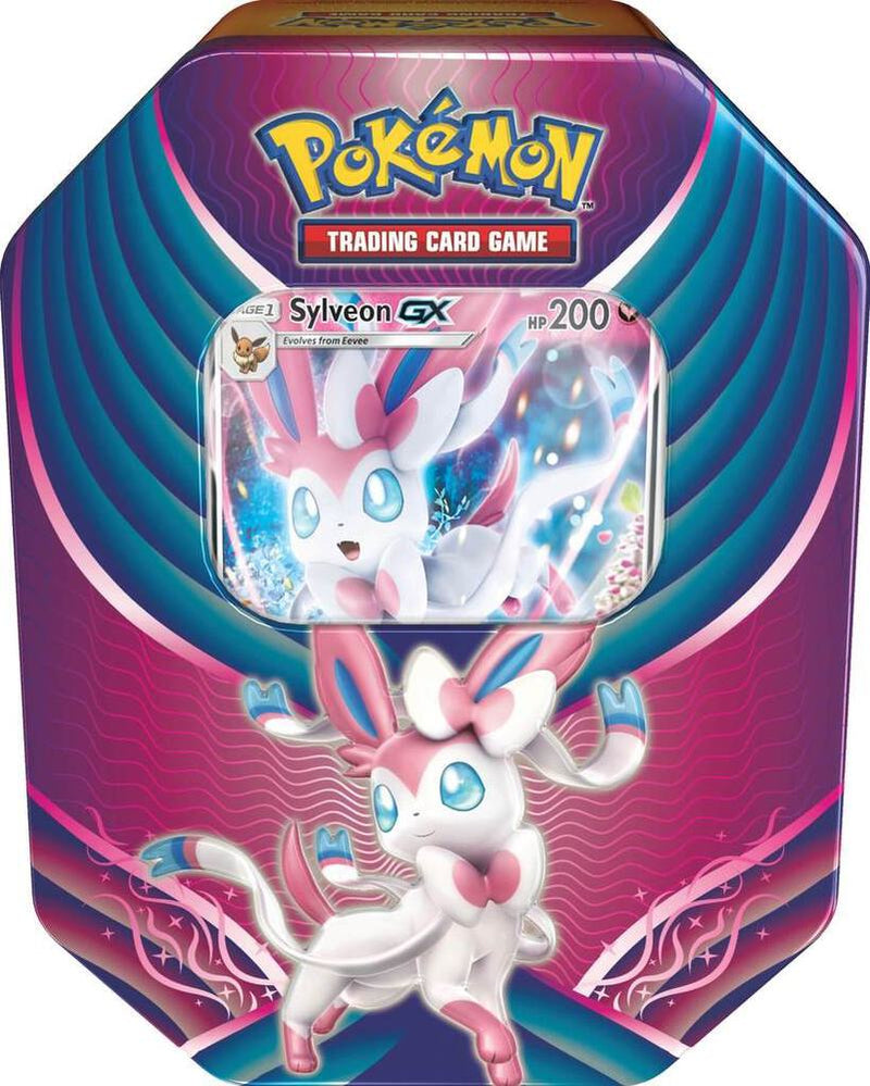 Evolution Celebration Tin Sylveon GX - Celestial Storm sealed product