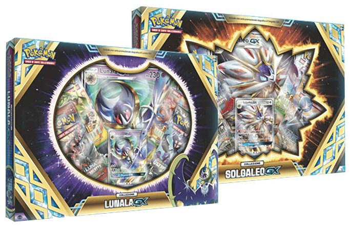 Solgaleo GX Box and Lunala GX Box - Celestial Storm sealed product