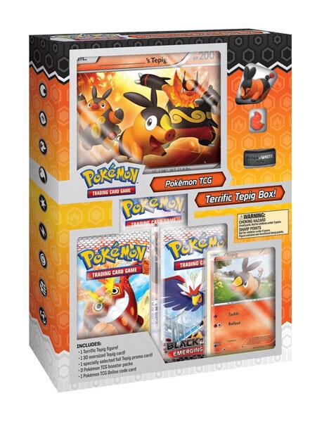 Starter Figure Boxes Terrific Tepig Box - Emerging Powers sealed product