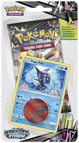 Celestial Storm Single Pack Blister Tapu Fini
