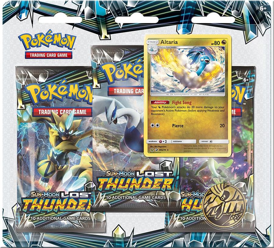 Lost Thunder 3 Pack Blister Altaria