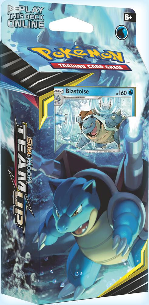 Team Up Theme Deck Torrential Cannon Blastoise - Team Up sealed product