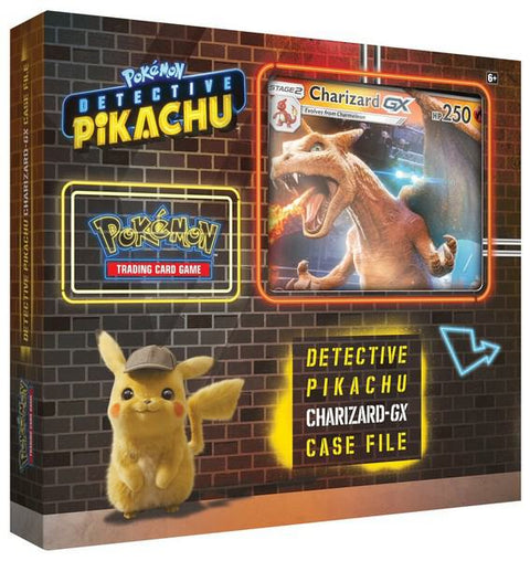 Detective Pikachu Charizard GX Case File