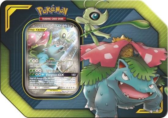 TAG TEAM Tin Celebi and Venusaur GX - Team Up sealed product