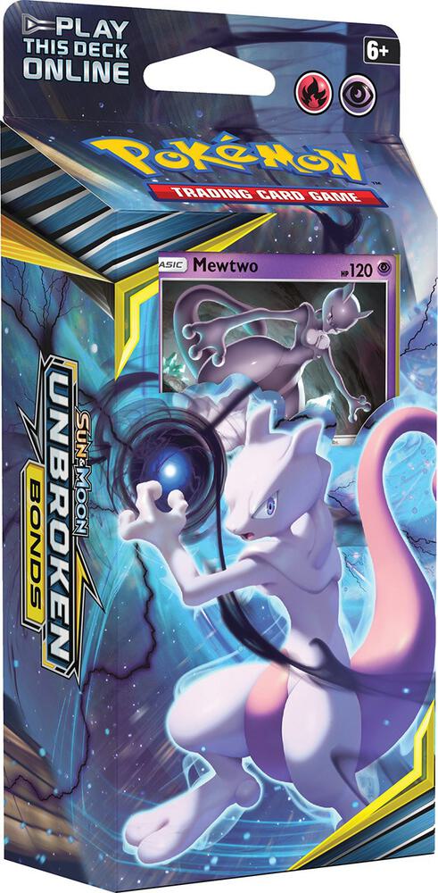 Unbroken Bonds Battle Minds Theme Deck Mewtwo - Unbroken Bonds sealed product