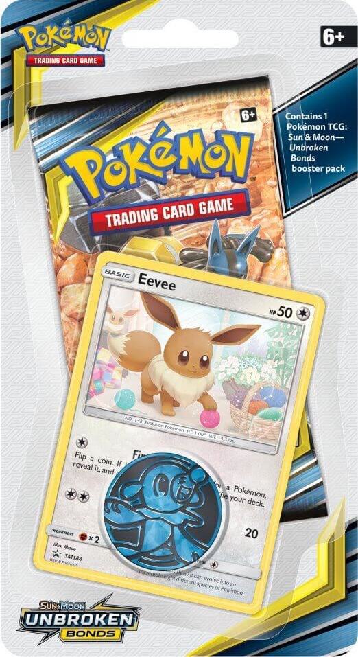 Unbroken Bonds Single Pack Blister Eevee - Unbroken Bonds sealed product