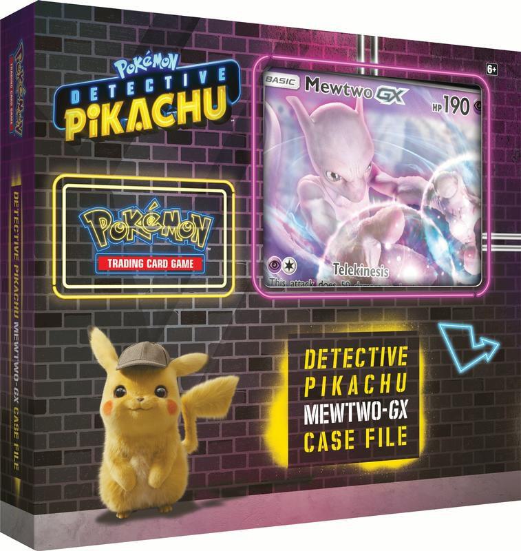 Detective Pikachu Mewtwo GX Case File - Detective Pikachu sealed product