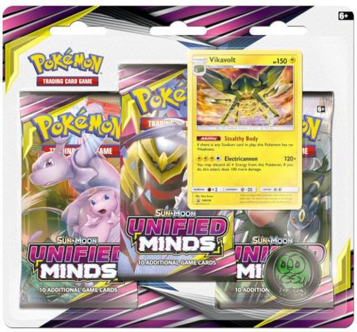 Unified Minds 3 Pack Blister Vikavolt - Unified Minds sealed product