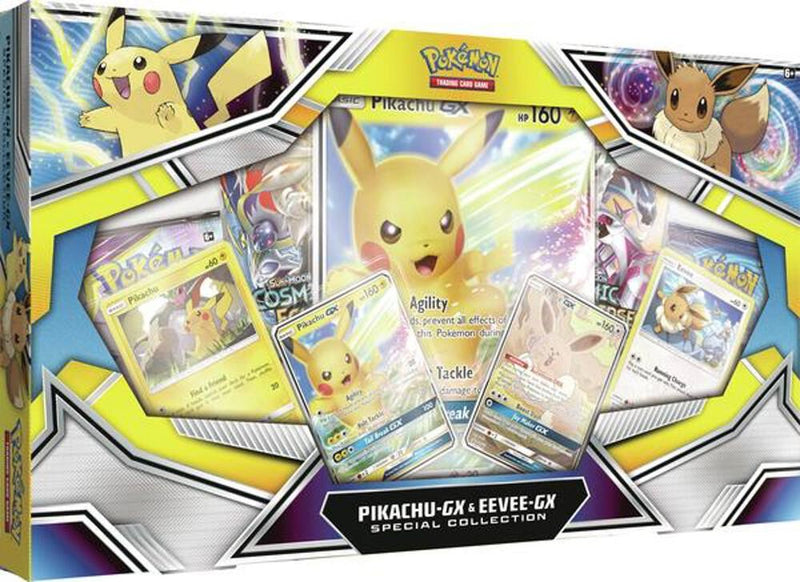 Pikachu GX and Eevee GX Special Collection - Cosmic Eclipse sealed product