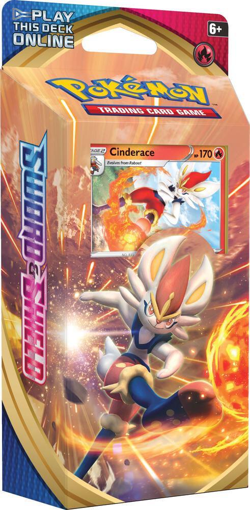 Sword and Shield Theme Deck Cinderace - Sword & Shield Base Set sealed product