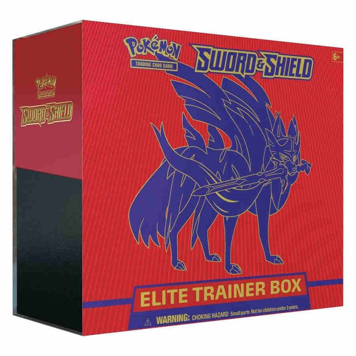 Sword and Shield Elite Trainer Box Zacian