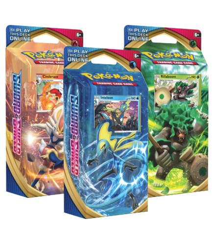 Sword and Shield Trial Deck Set of 3 - Sword & Shield Base Set sealed product