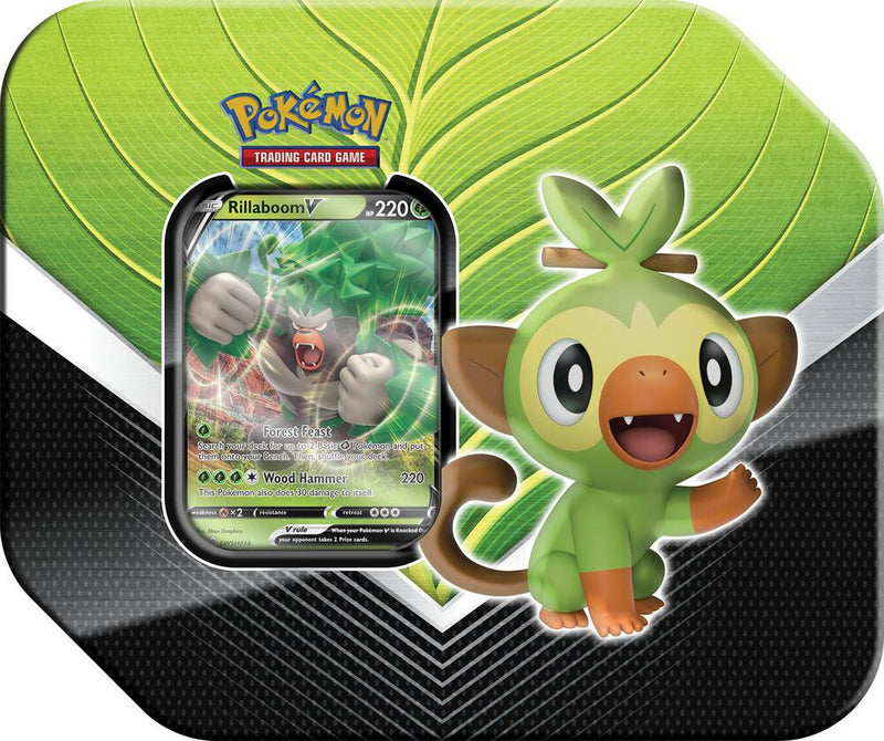 Galar Partners Tin Rillaboom V - Sword & Shield Base Set sealed product