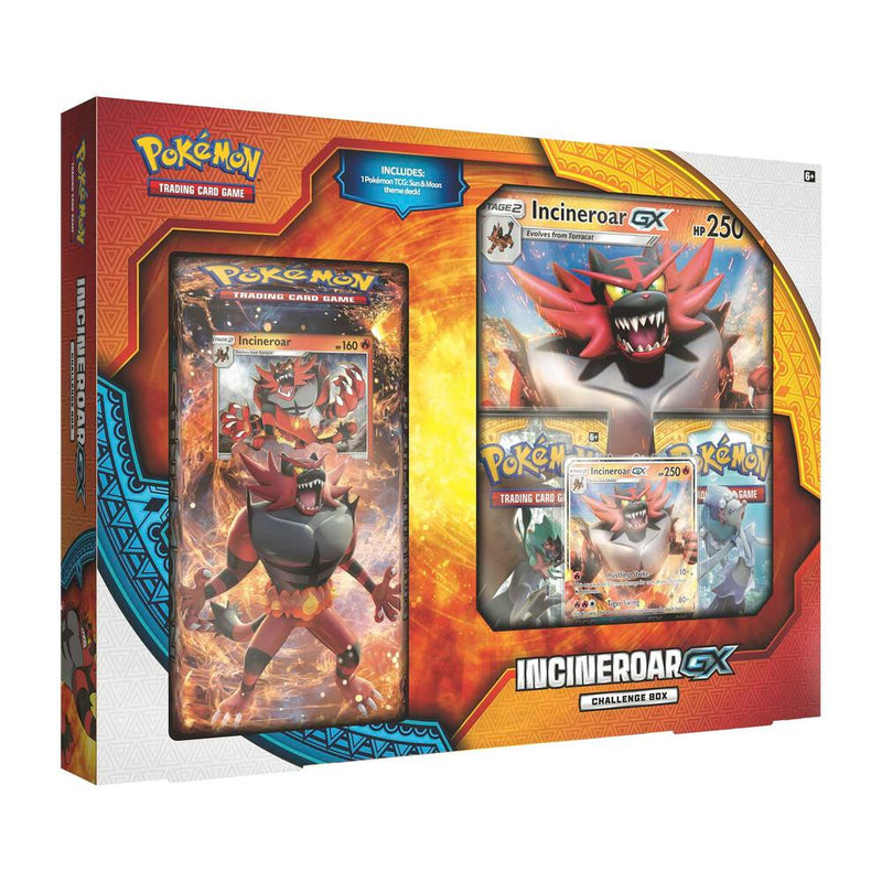 Incineroar GX Challenge Box - Sun & Moon Base Set sealed product