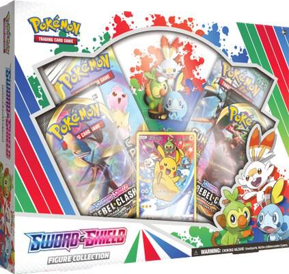 Sword and Shield Figure Collection - Rebel Clash sealed product