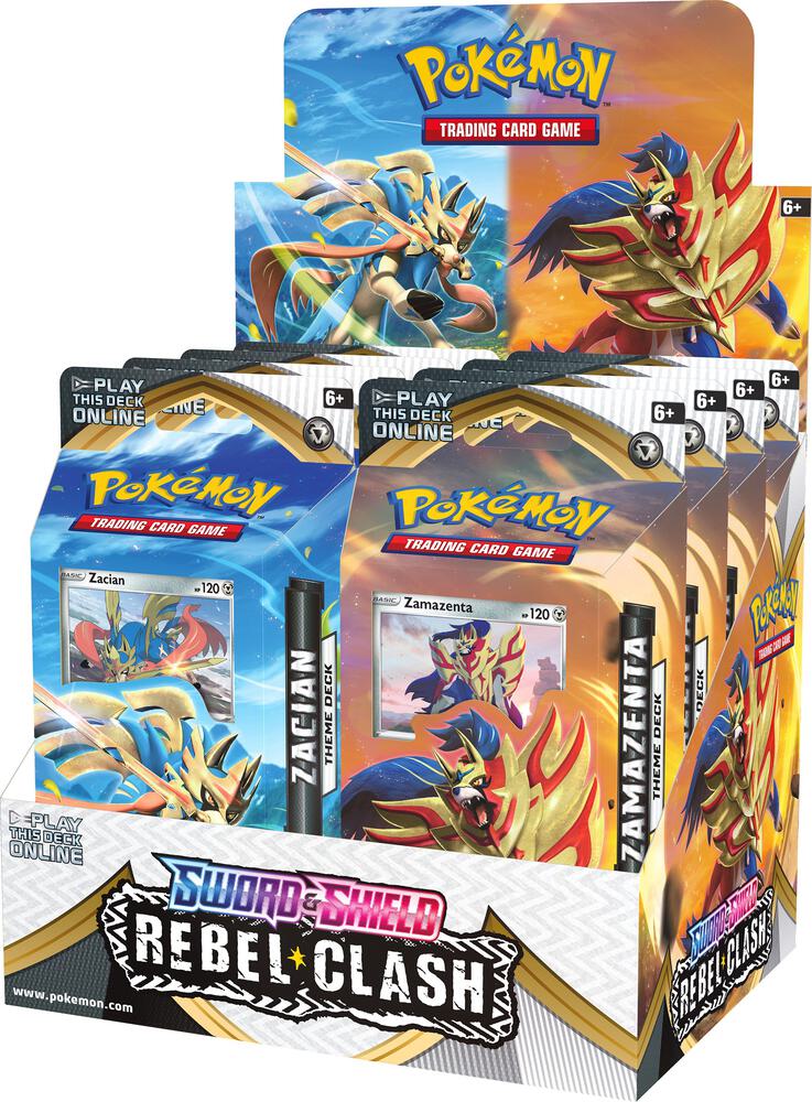 Rebel Clash Theme Deck Display - Rebel Clash sealed product