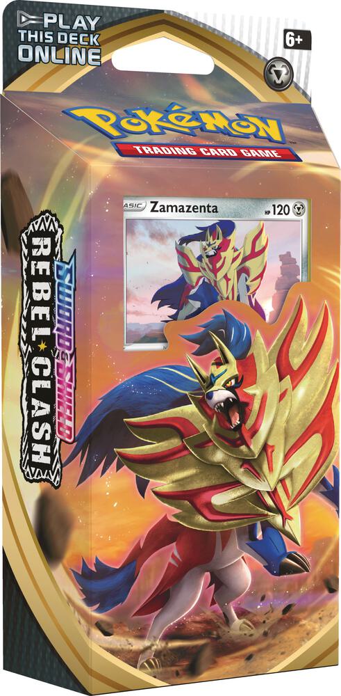 Rebel Clash Theme Deck Zamazenta - Rebel Clash sealed product