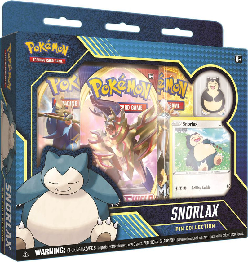 Snorlax Pin Collection - Sword & Shield Base Set sealed product