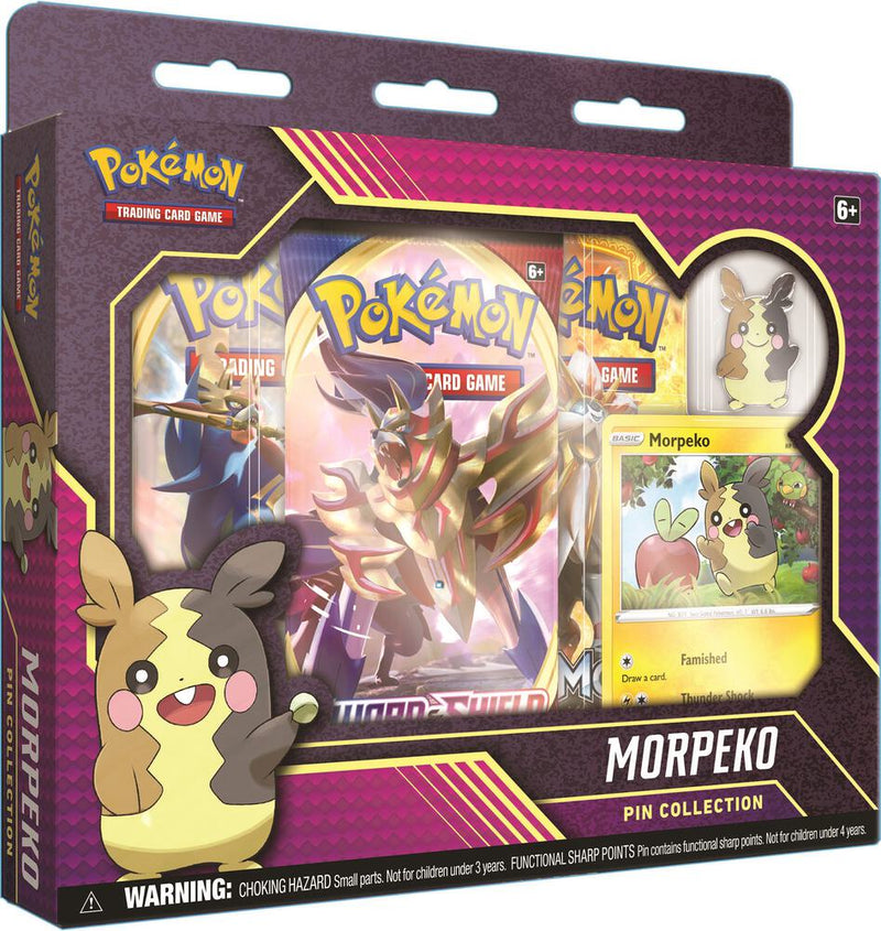 Morpeko Pin Collection - Sword & Shield Base Set sealed product