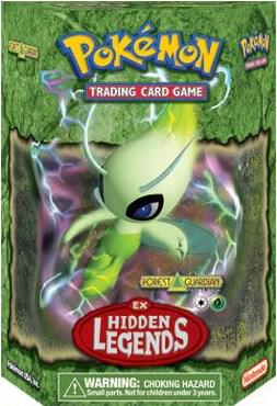 Hidden Legends Theme Deck Forest Guardian Dark Celebi - EX Hidden Legends sealed product