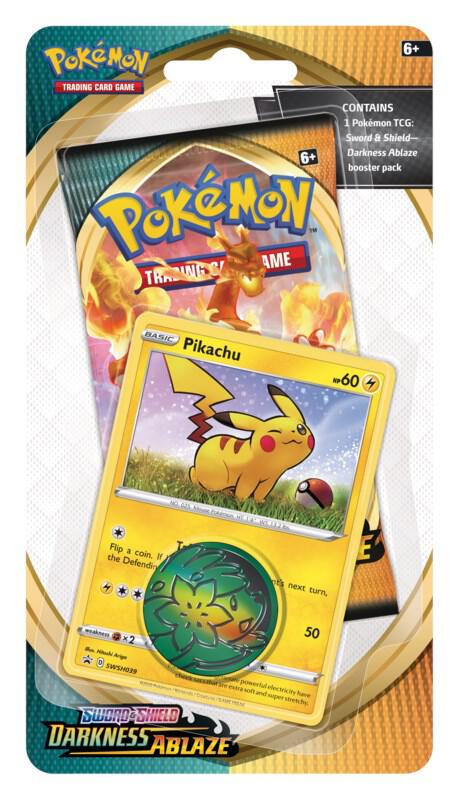 Darkness Ablaze Single Pack Blister Pikachu - Darkness Ablaze sealed product