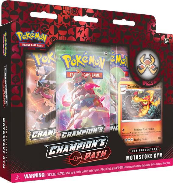 Champions Path Pin Collection Motostoke Gym - Champion's Path sealed product