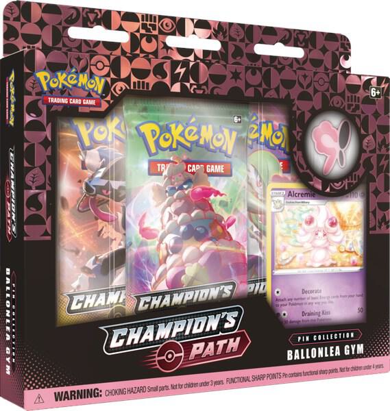 Champions Path Pin Collection Ballonlea Gym - Champion's Path sealed product