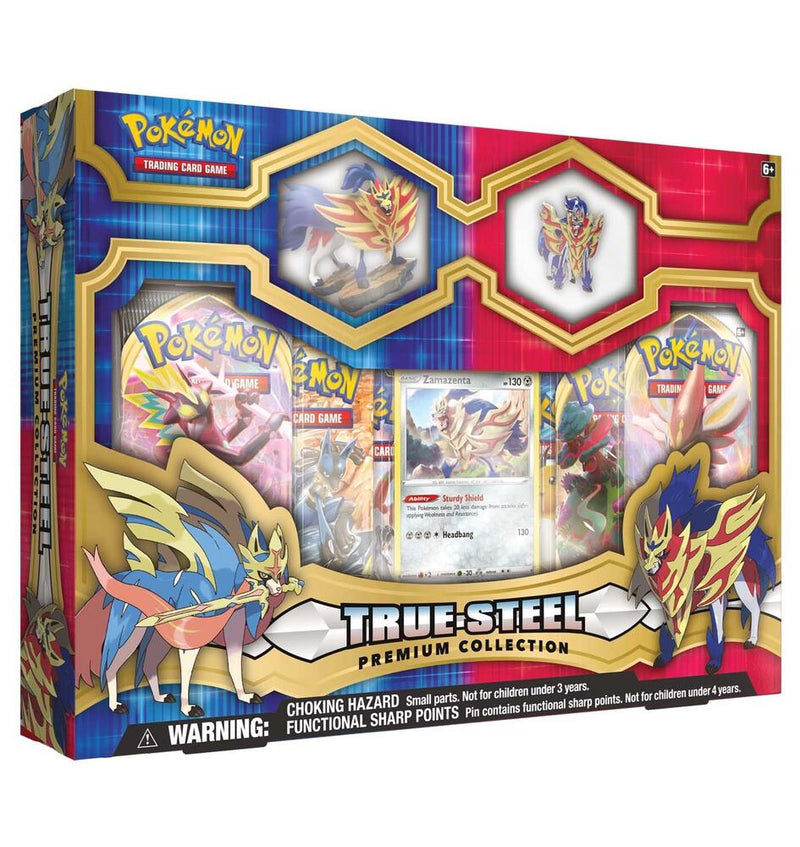 True Steel Premium Collection Zamazenta - Darkness Ablaze sealed product