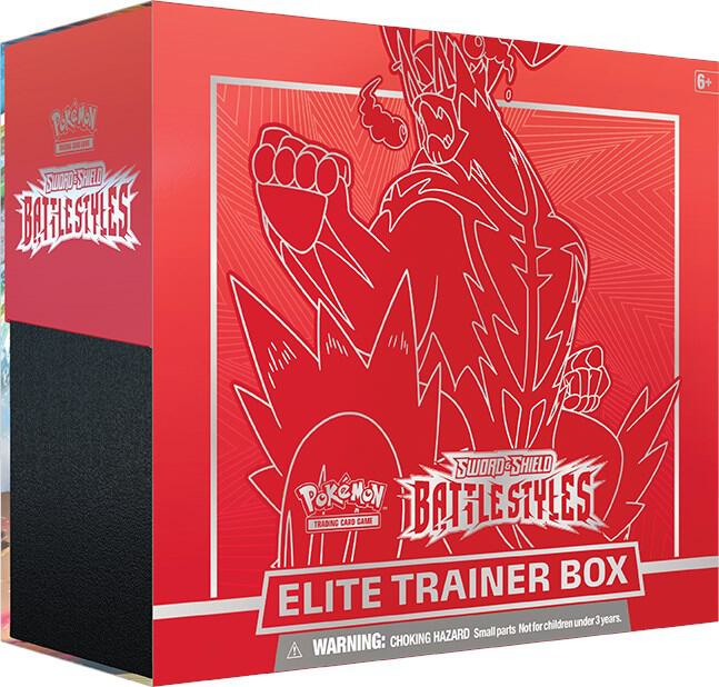 Battle Styles Elite Trainer Box Single Strike Urshifu Red - Battle Styles sealed product
