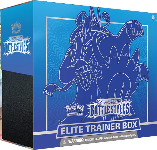 Battle Styles Elite Trainer Box Rapid Strike Urshifu Blue - Battle Styles sealed product
