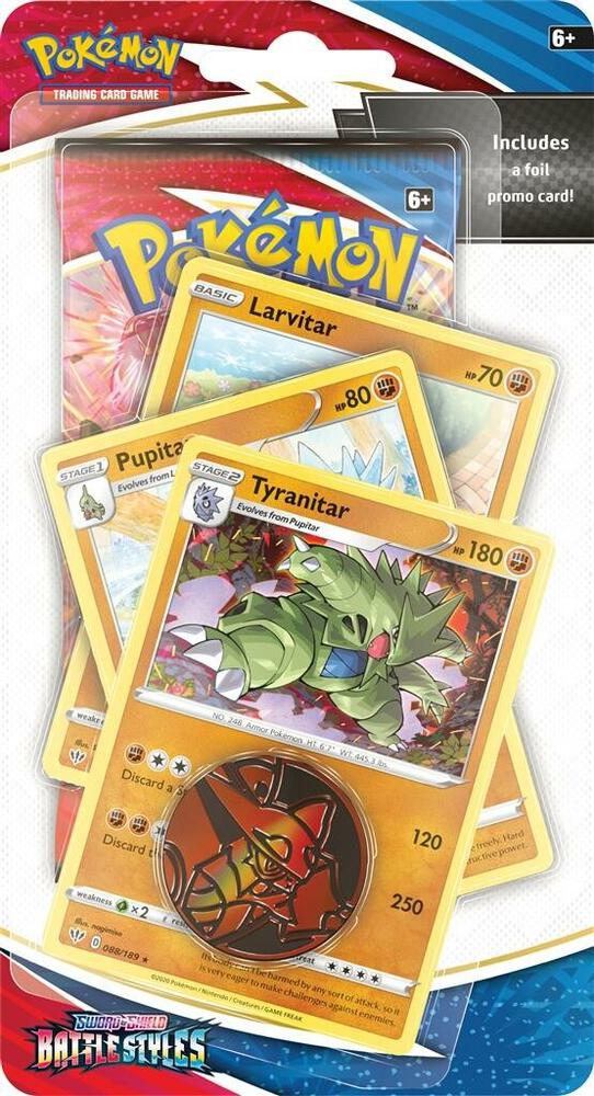 Battle Styles Premium Checklane Blister Tyranitar - Battle Styles sealed product