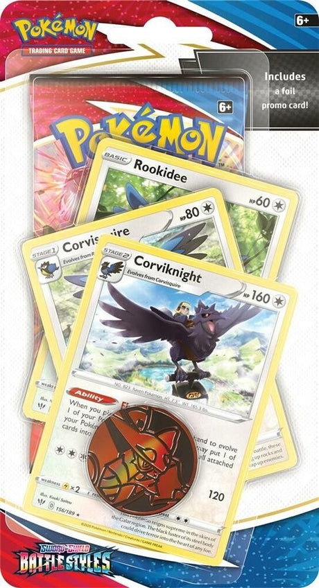 Battle Styles Premium Checklane Blister Corviknight