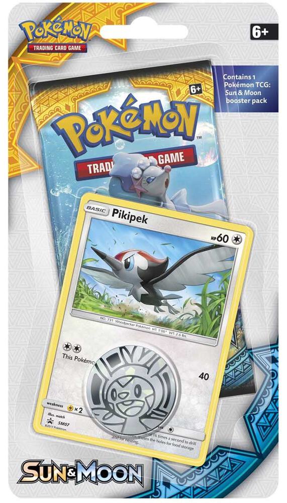 Sun and Moon Single Blister Pack Pikipek - Sun & Moon Base Set sealed product