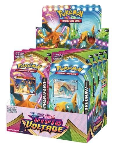 Vivid Voltage Theme Deck Display - Vivid Voltage sealed product